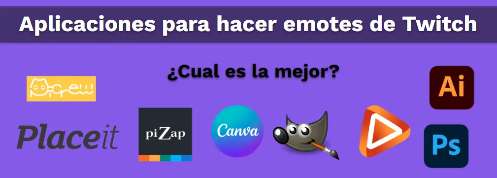 aplicaciones para hacer emotes de twitch